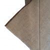 andgefertigter Teppich Noor Glow aus Wolle und Kunstseide in eleganten Creme- und Silbertönen mit dezent schimmerndem, modernem Design. Ideal für luxuriöse Wohnräume.