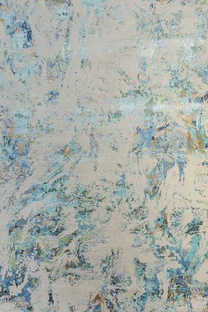 Aquarell - Teppich Unser handgeknüpften Teppich veredelt durch erdige Töne für zeitlose Eleganz in Ihrem Zuhause.