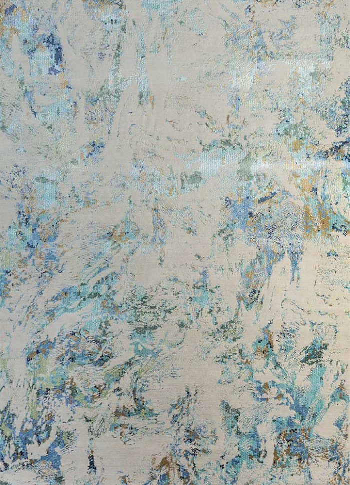 Aquarell - Teppich Unser handgeknüpften Teppich veredelt durch erdige Töne für zeitlose Eleganz in Ihrem Zuhause.